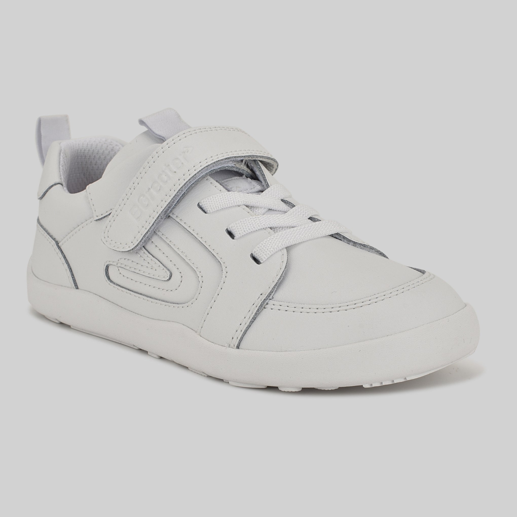 All Leather Lev - White